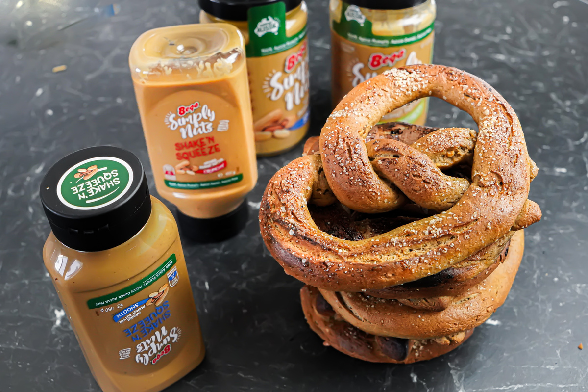 Peanut butter pretzel